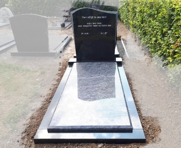 grafsteen begraafplaats Ommeren
