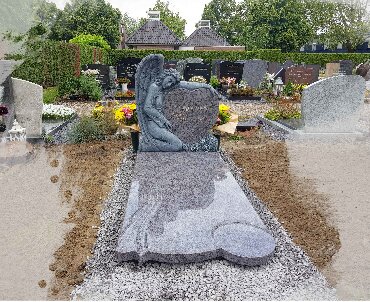 grafsteen granieten engel
